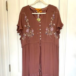 April Cornell Double Layer Midi-dress, NWT, XXL